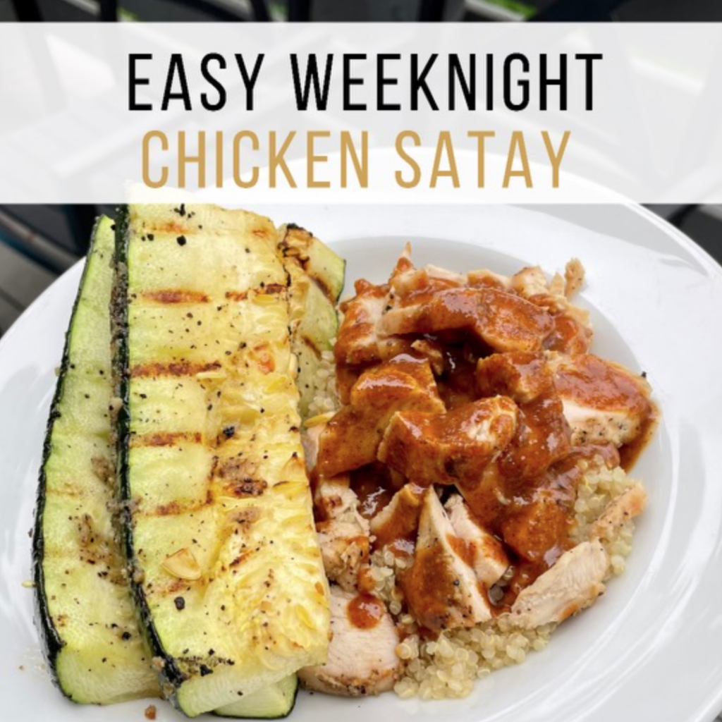 Picture of easy chicken satay